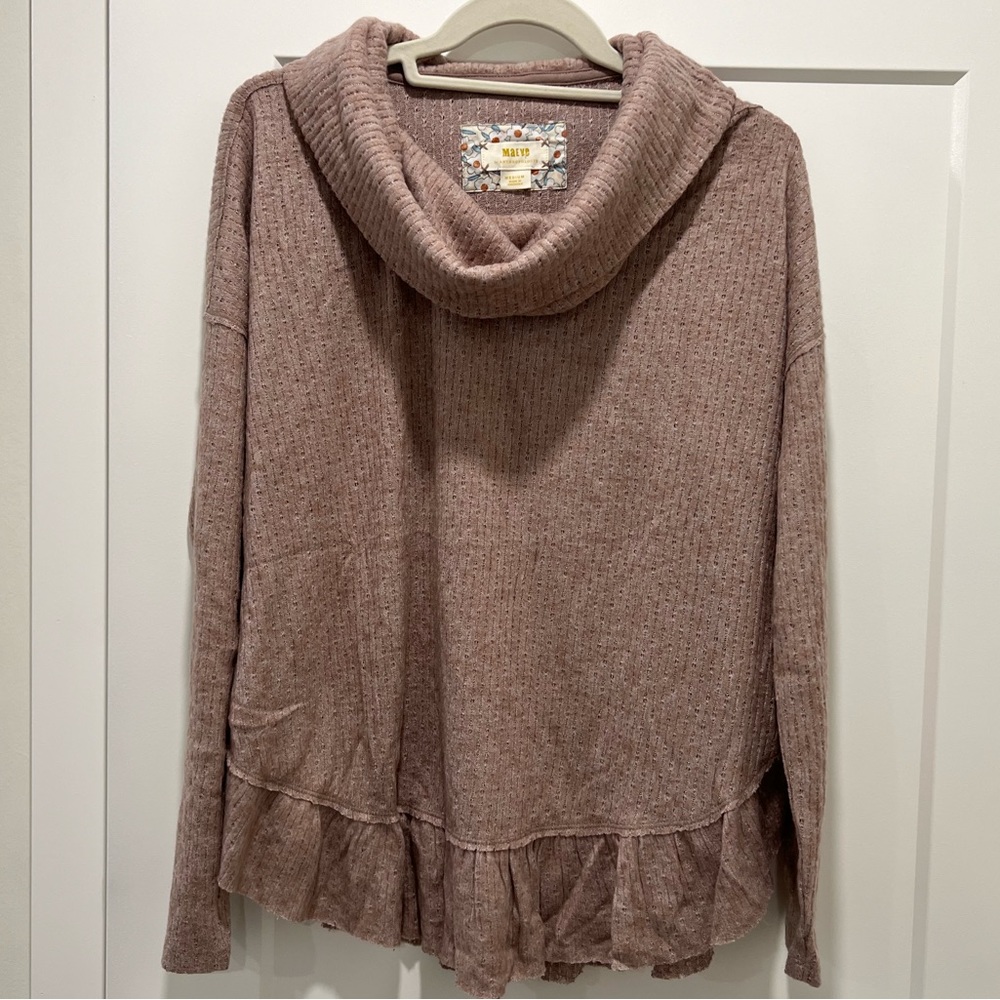 anthropologie Tulip Hem Sweater - Picture 1 of 3